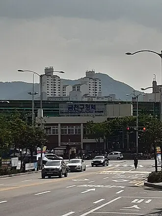 금천구청역 앞 탑승 위치